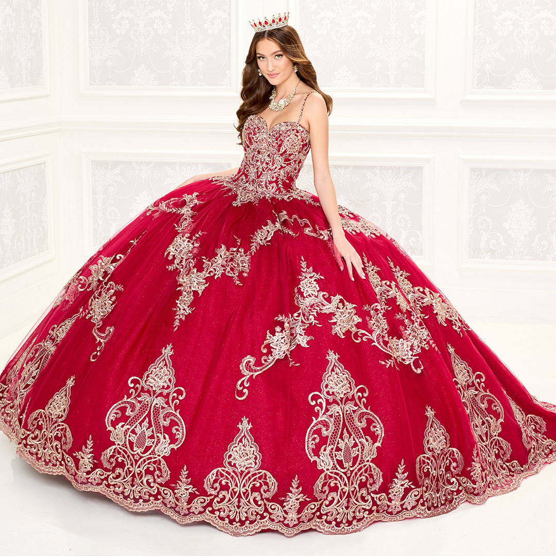 Princesa by Ariana Vara PR30086 - Embroidered Sweetheart Ballgown