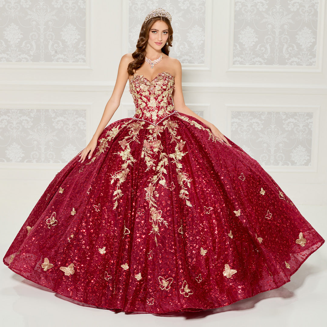 Princesa by Ariana Vara PR30121 - Strapless Embroidered Ballgown