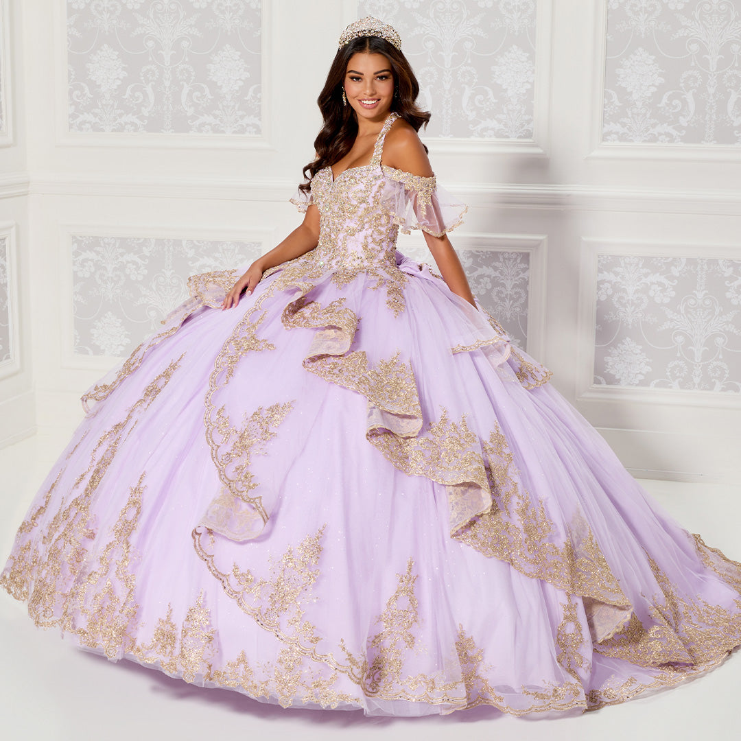 Princesa by Ariana Vara PR30118 - Applique Sweetheart Ballgown
